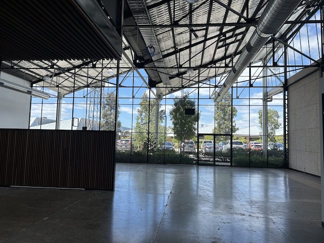 showing the space in G11 tenancy in Glasshouse, Pivot City, North Geelong