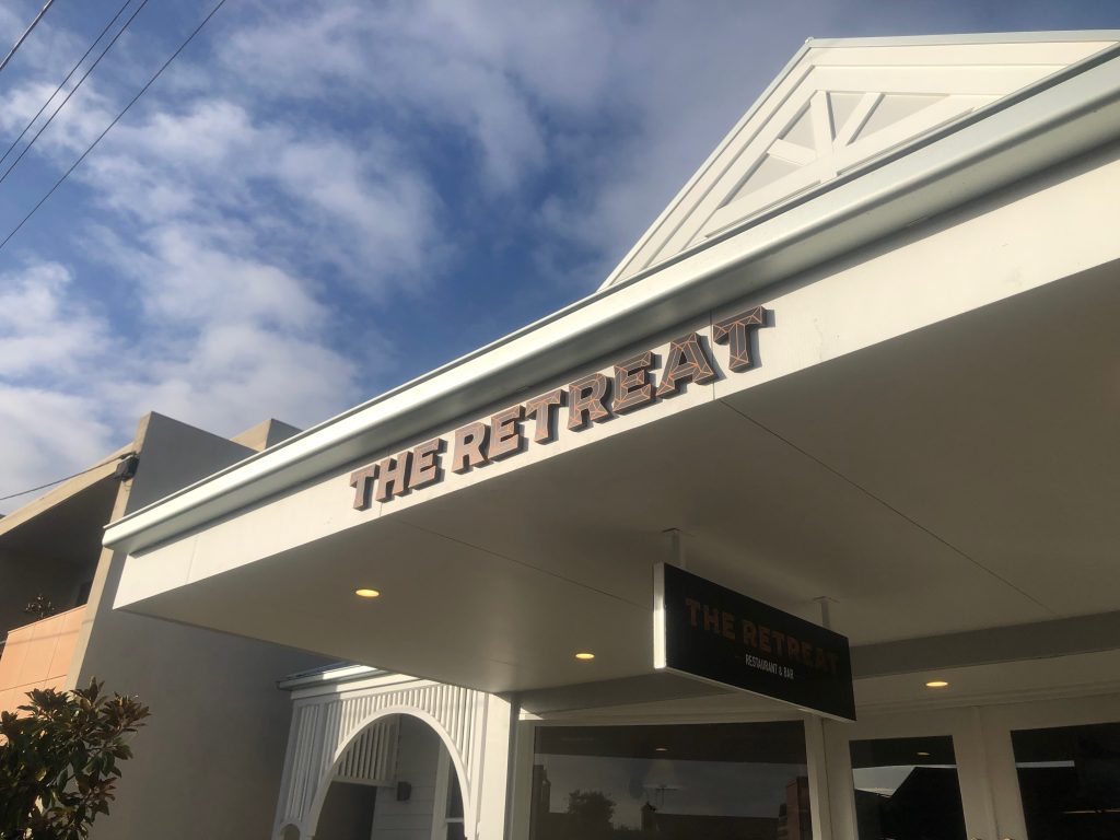 The Retreat Geelong Newtown French-inspired restaurant.
