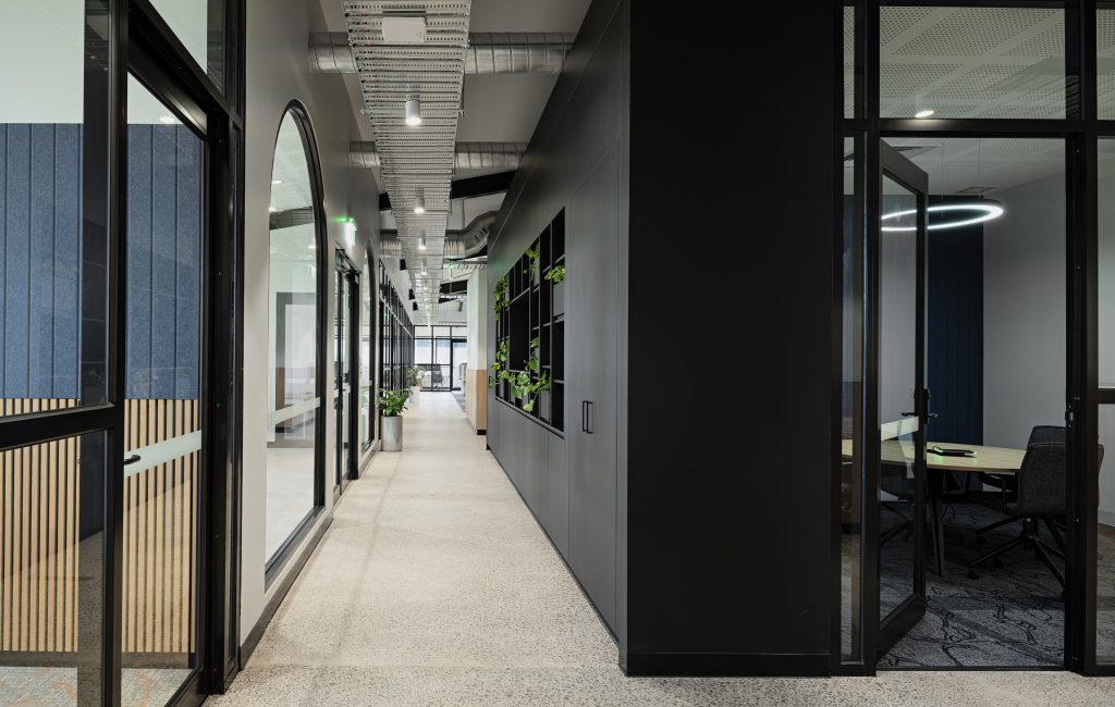 Office fit out by Hamilton Group located in Laverton North.